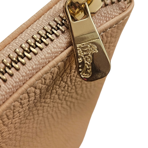 VERSACE COLLECTION Pink pebbled leather Shoulder bag - Picture 5 of 9